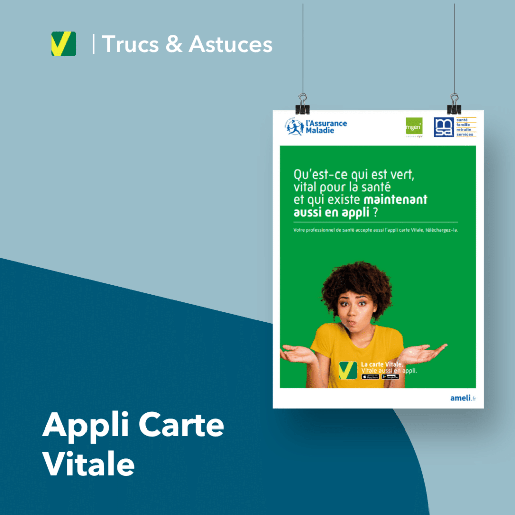 Affiche appli carte vitale trucs & astuces smart rx